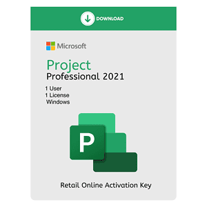 Microsoft Project Professional 2021 Activation Key for 1PC Lifetime License Retail