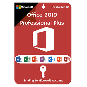 Office 2019 Professional Plus Genuine Bind License Key