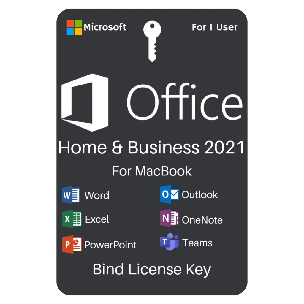 Office 2021 Home and Business for MAC Lifetime License Key