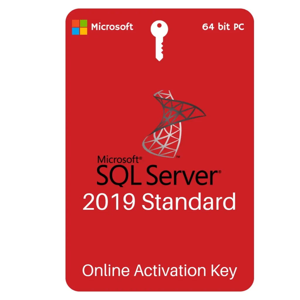 SQL Server 2019 Standard Key for 1user CAL