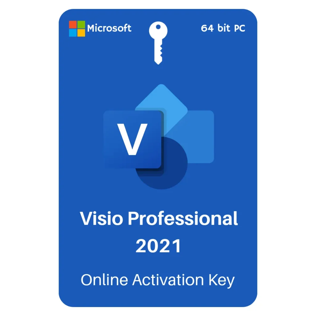 Microsoft Visio 2021 Professional Product Key-Retail