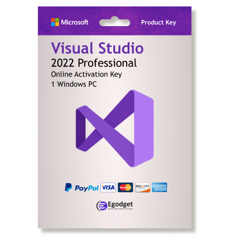 Microsoft Visual Studio 2022 Professional Product Key - Lifetime License