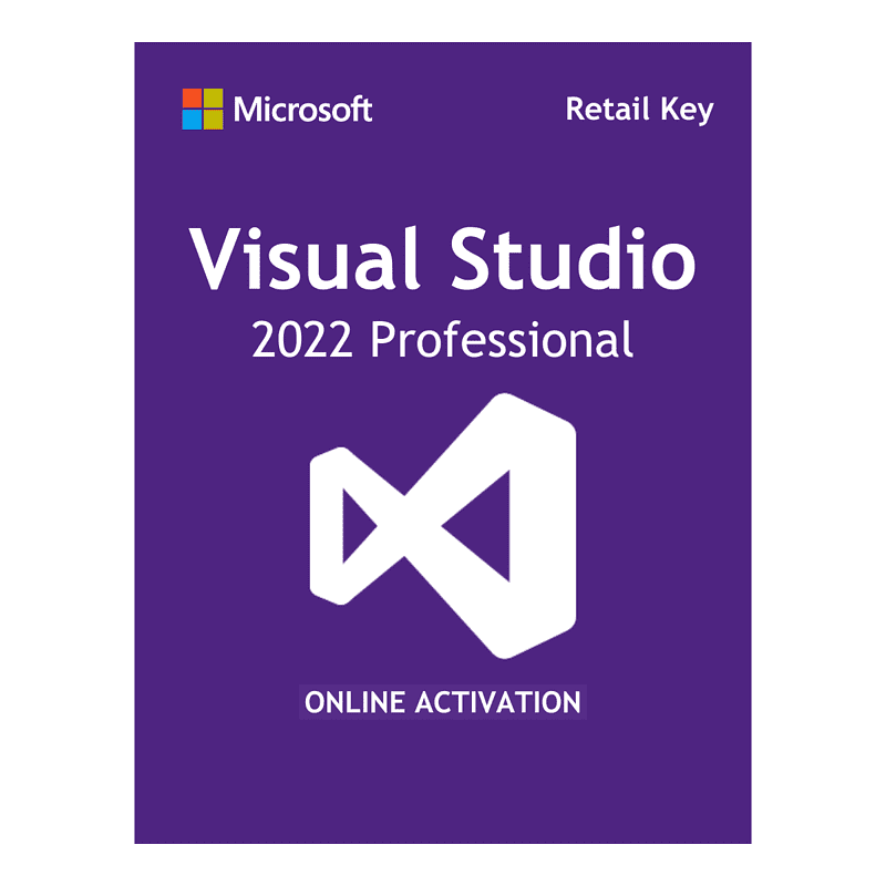 Microsoft Visual Studio 2022 Professional Product Key for 1PC Lifetime License