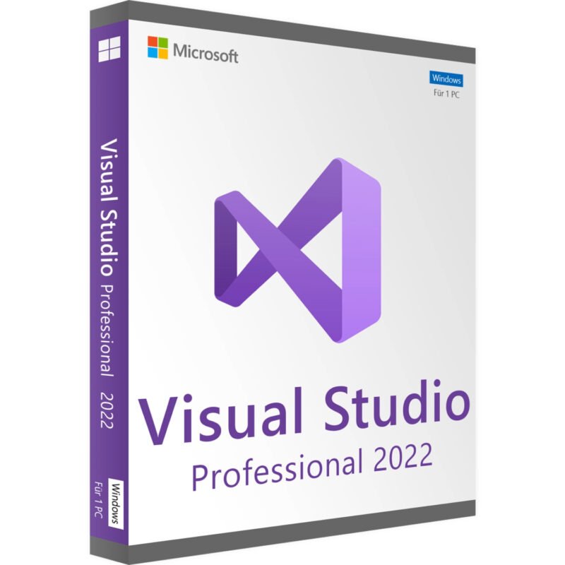 Microsoft Visual Studio 2022 Professional product key for 1 PC – genuine lifetime activation IDE license from Egodget