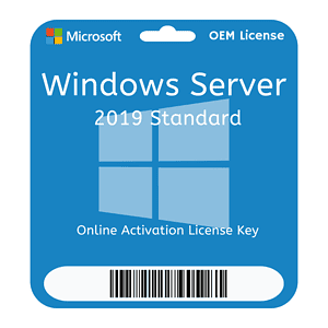 Windows Server 2019 Standard License Key Lifetime Activation