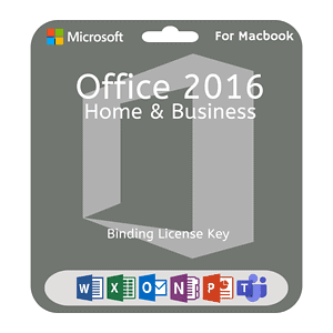 Microsoft Office 2016 Home and Business for Mac Product Key