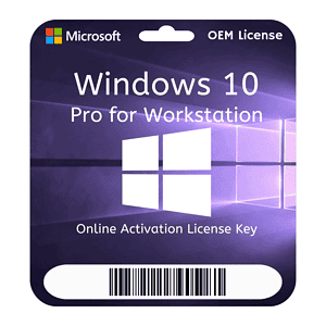 Microsoft Windows 10 Pro for Workstation License Key