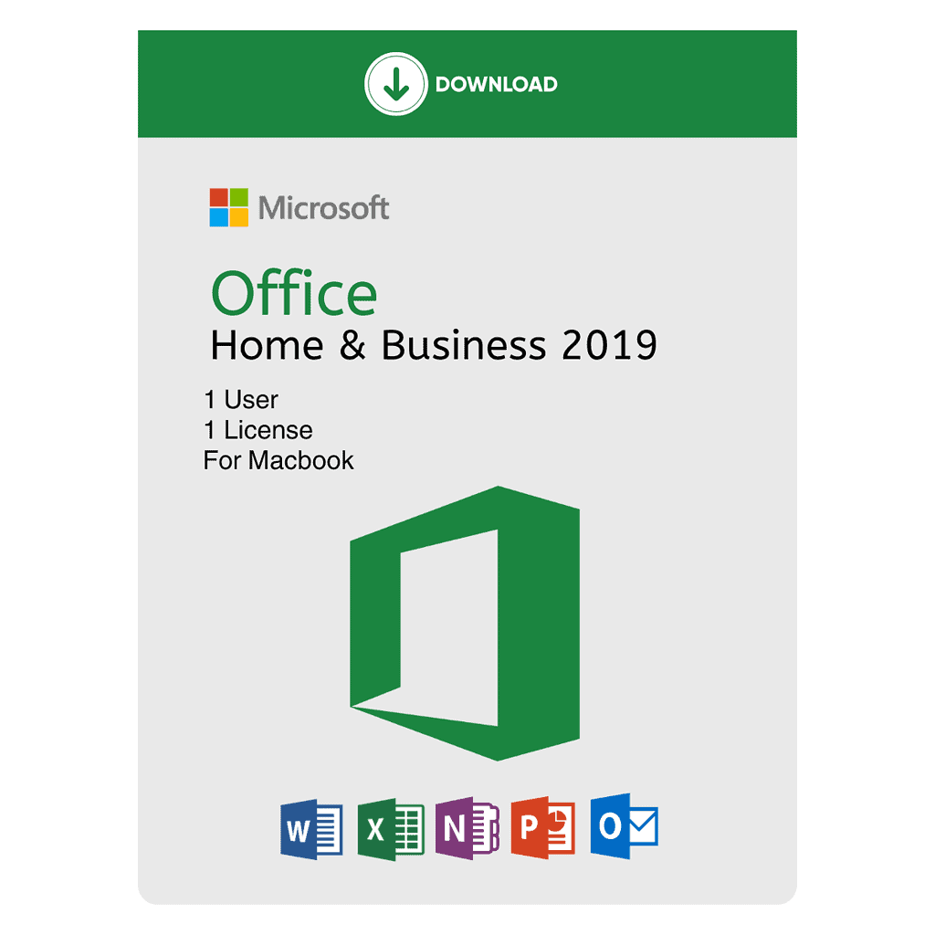 Microsoft Office 2019 Home and Business Mac Edition