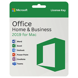 Office 2019 Home and Business for Mac Product Key