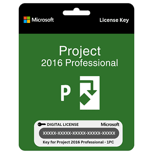 Microsoft Project 2016 Professional License Key Bind