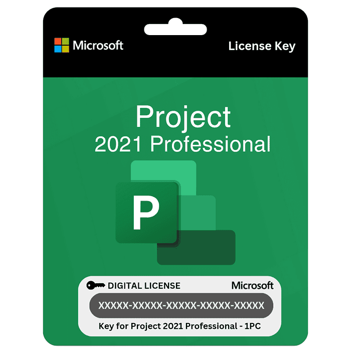 Microsoft Project Professional 2021 1PC License Key