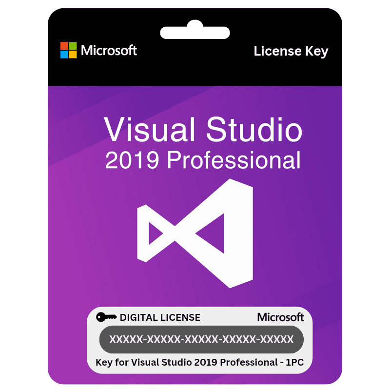 Visual Studio 2019 Professional Product Key