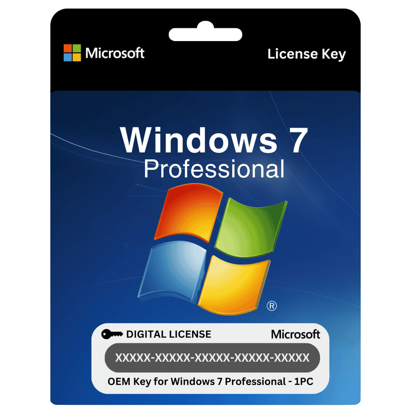 Windows 7 Professional 32/64 bit Product Key OEM