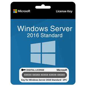 Windows Server 2016 Standard License Key Lifetime Activation