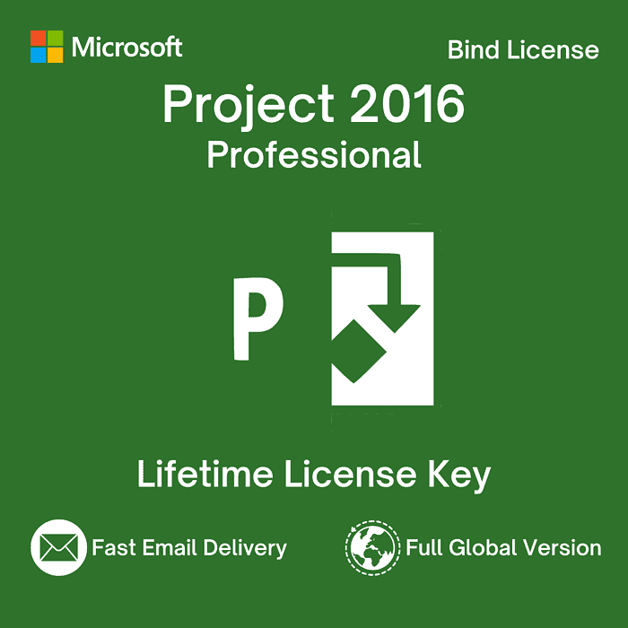 Microsoft Project Professional 2016 - 1PC License Key