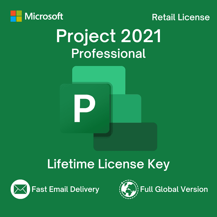 Microsoft Project Professional 2021 1PC License Key