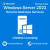 Windows Server 2022 Remote Desktop Services 50 User CALs License