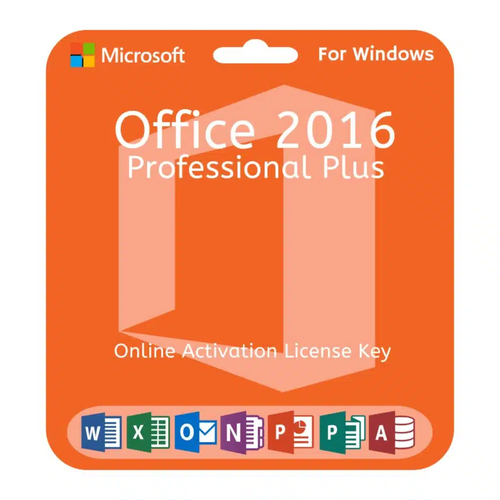 MS Office 2016 Professional Plus Product Key | Lifetime License Key | Online Activation | Bind