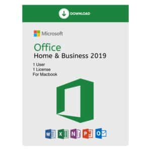 MS Office 2019 Home and Business for Mac | Lifetime License Key | Bind