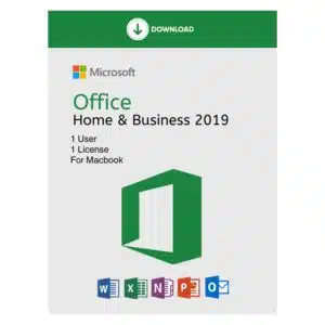 MS Office 2019 Home and Business for Mac | Lifetime License Key | Bind