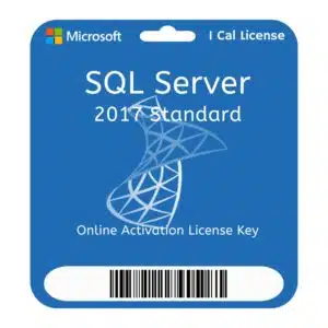 MS SQL Server 2017 Standard Edition | Lifetime License Key | Online Activation | 1 CAL