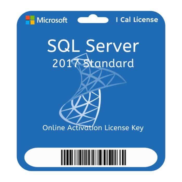 Microsoft SQL Server 2017 Standard 1 License CAL