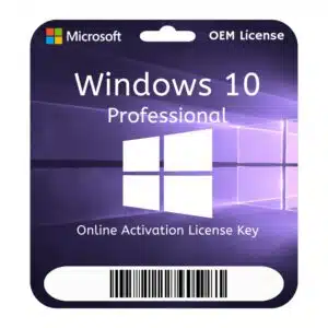 MS Windows 10 Professional Product Key | Online Activation | 32/64-bit | OEM