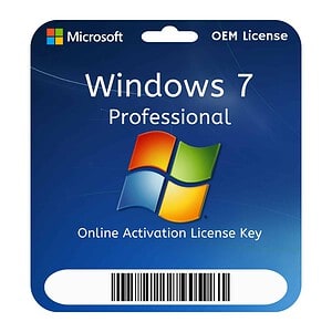 MS Windows 7 Professional Product Key | Online Activation for 32/64-bit | OEM