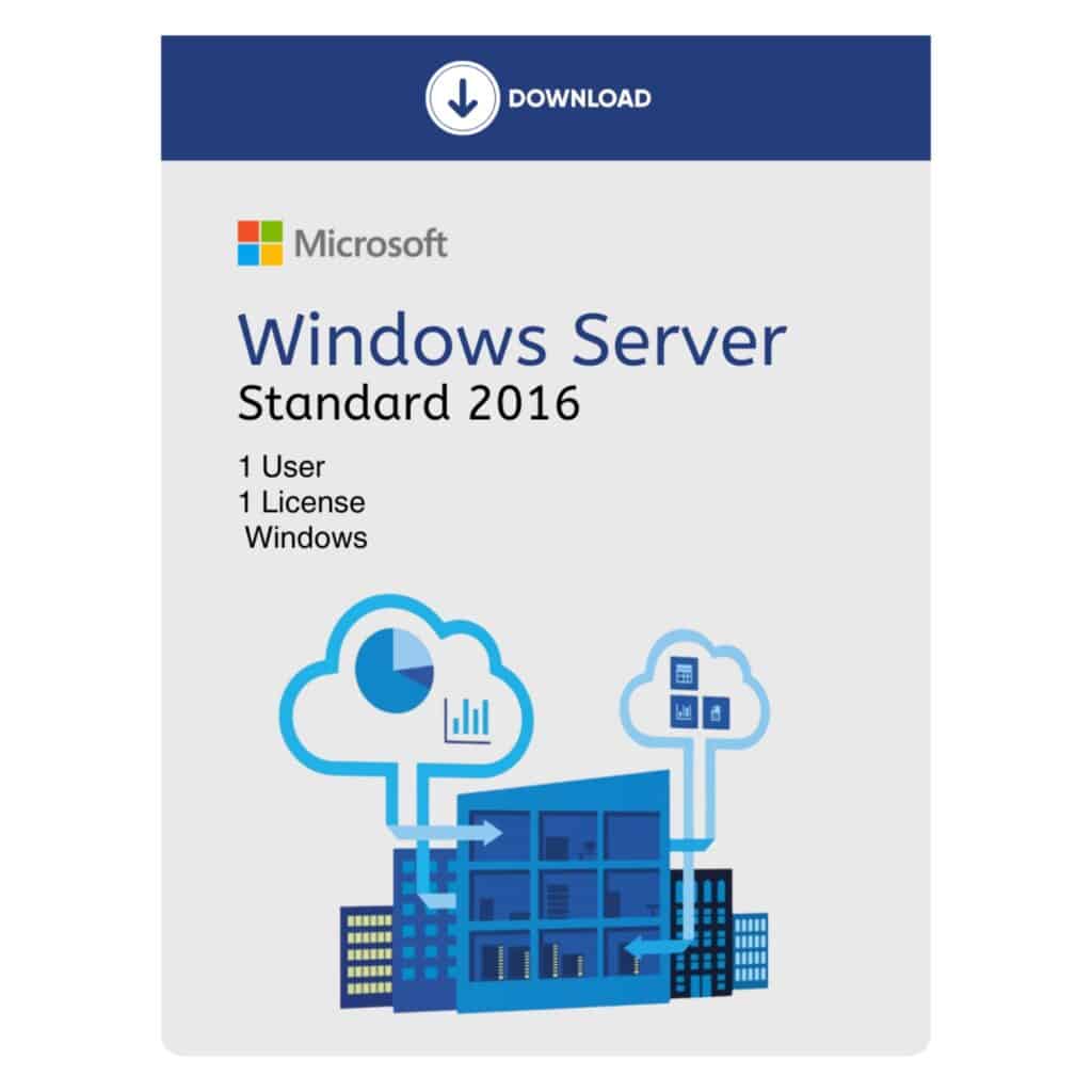 Microsoft Windows Server 2016 Standard License Key