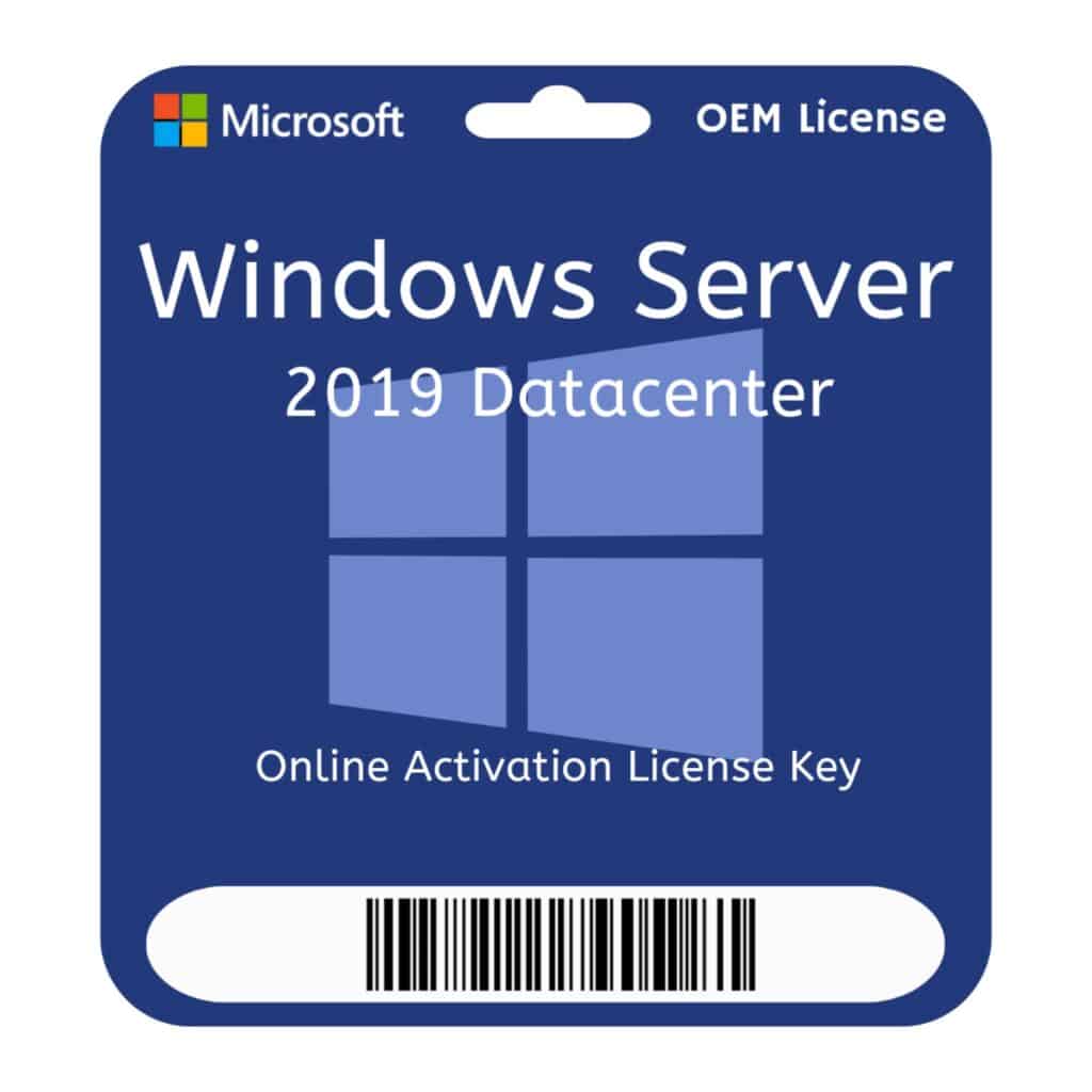 MS Windows Server 2019 Datacenter License Key | Online Activation | Retail