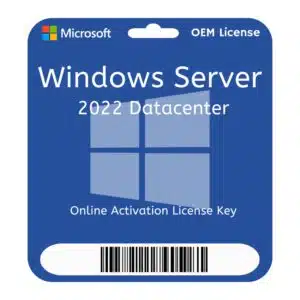MS Windows Server 2022 Datacenter License Key | Online Activation | Global
