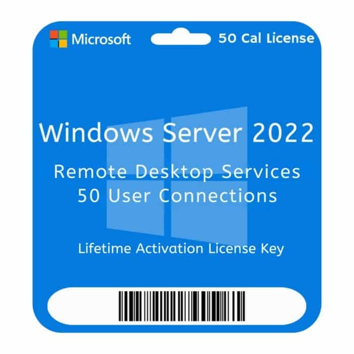 Microsoft Windows Server 2022 RDS - 50 User CAL