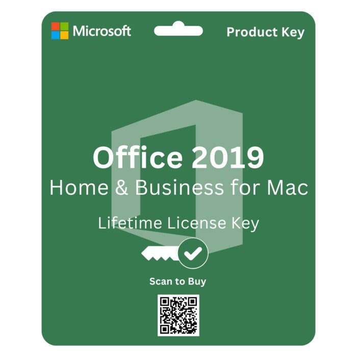 Microsoft Office 2019 Home and Business for Mac Bind CD Key for lifetime productivity on macOS