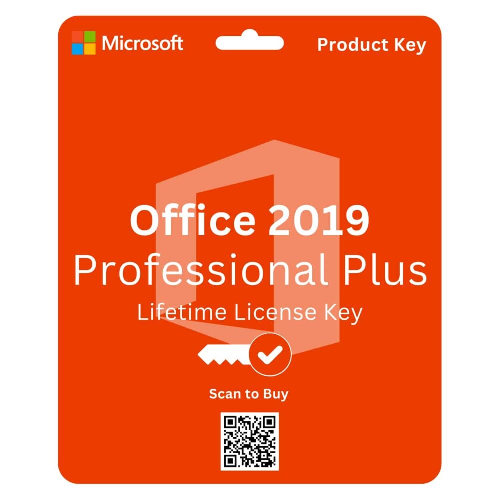 Microsoft Office 2019 Professional Plus Product Key - Bind, activate Office 2019 on any device