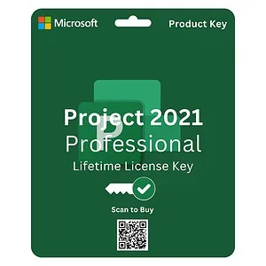 Microsoft Project Professional 2021 Activation Key for 1PC, ideal for project management and task tracking.