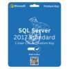 Microsoft SQL Server 2017 Standard 1 License CAL for efficient database management and business intelligence