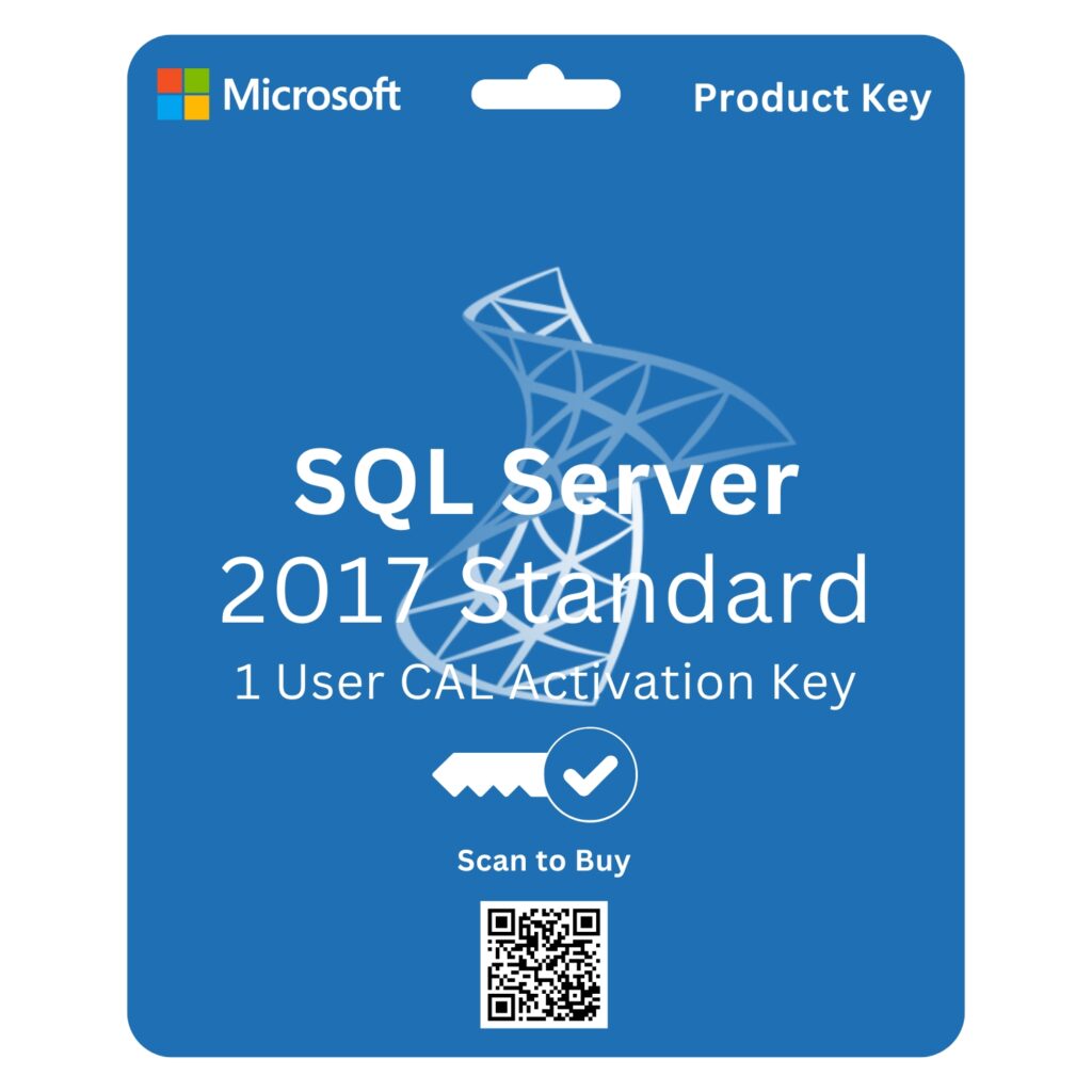 Microsoft SQL Server 2017 Standard 1 License CAL