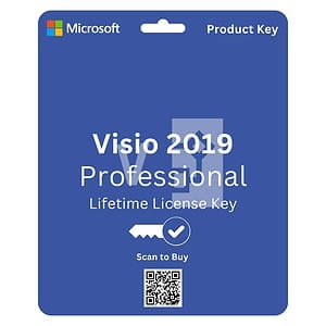 Microsoft Visio 2019 Professional Product Key - Bind, genuine activation key for advanced diagramming and professional visualizations.