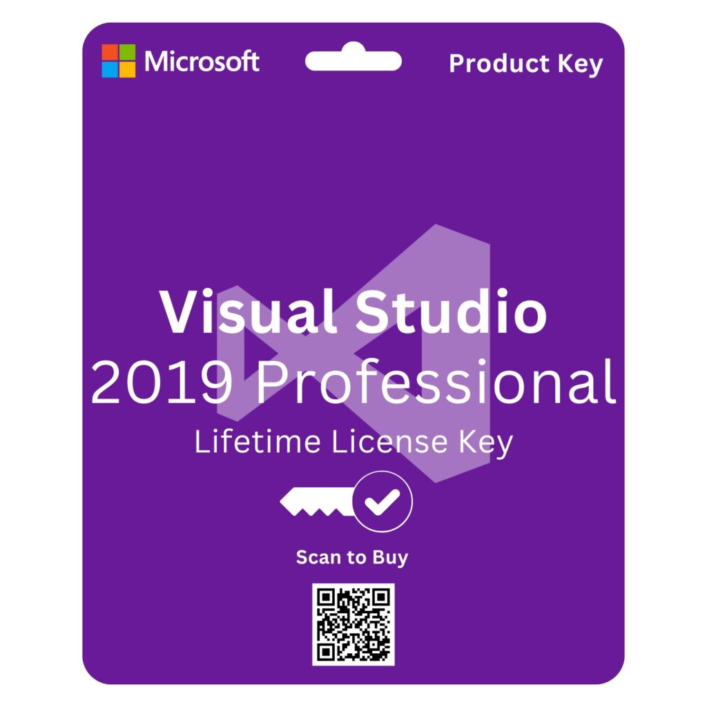 Microsoft Visual Studio 2019 Professional Product Key