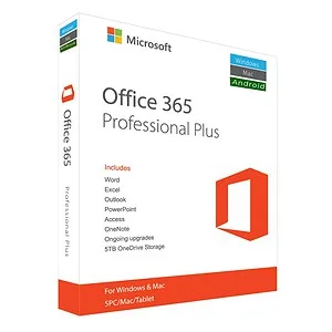 Microsoft Office 365 Pro Plus 1 Year Subscription Account 100GB Storage