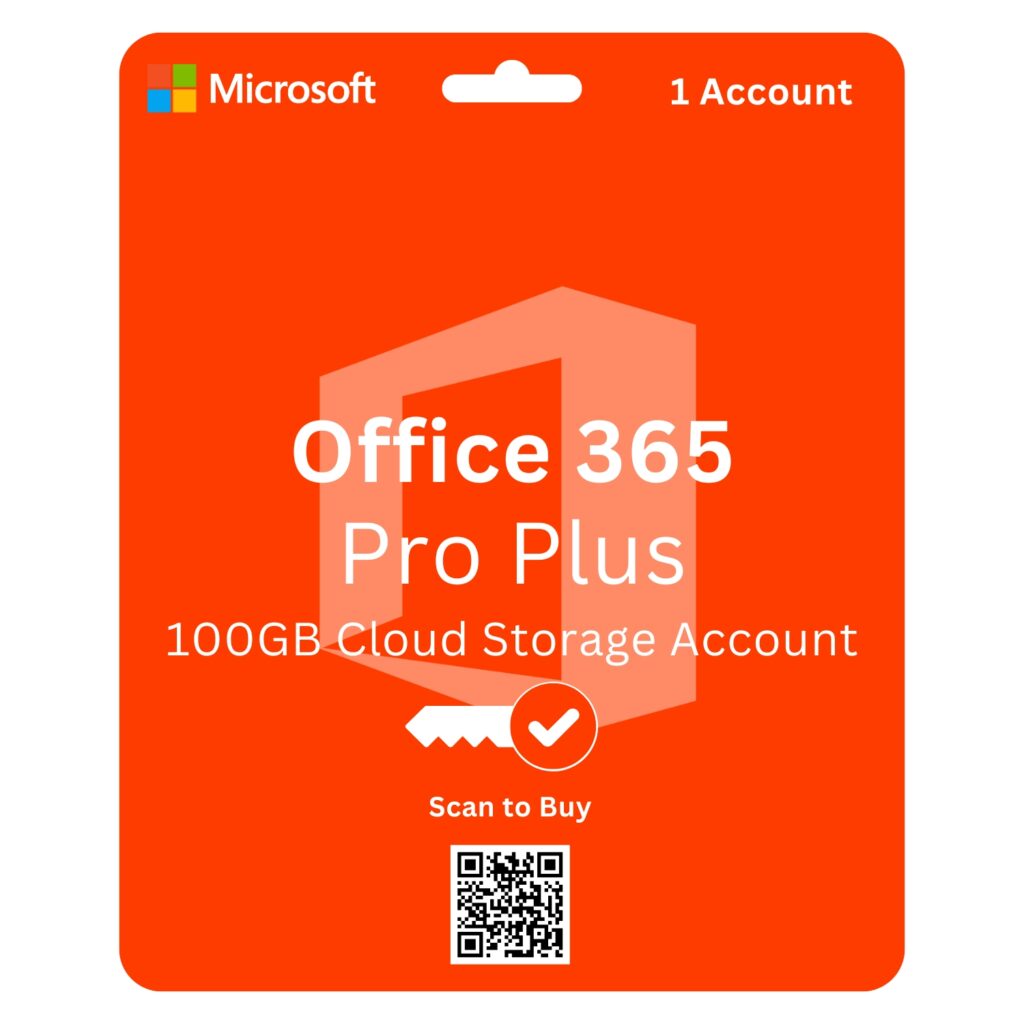 Office 365 Pro Plus 1 Year Subscription Account 5 Users, get access to premium Microsoft apps with a 1-year subscription