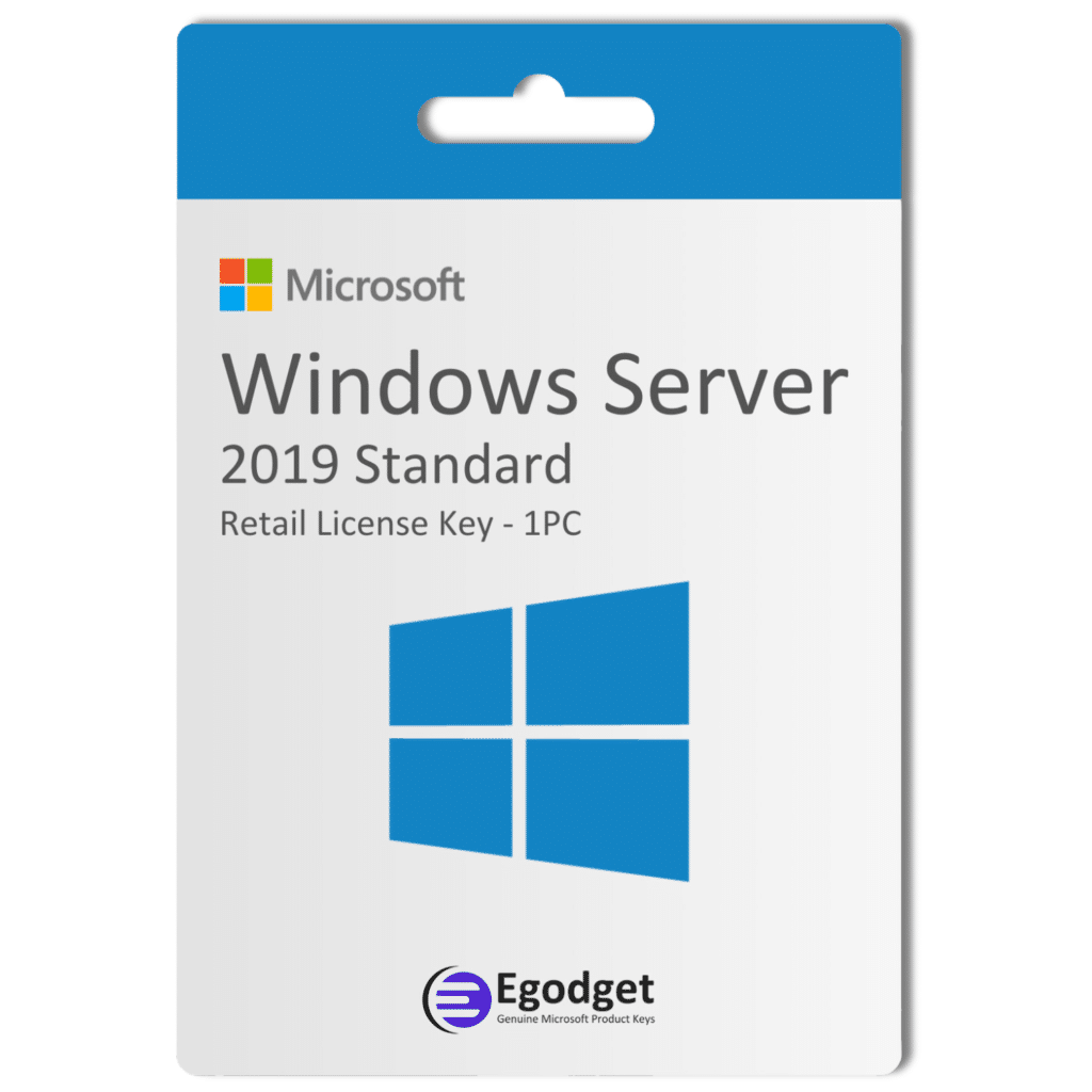 Microsoft Windows Server 2019 Standard License Key