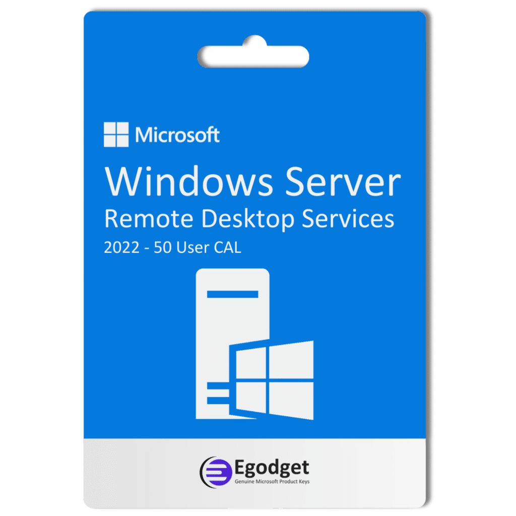 Microsoft Windows Server 2022 RDS - 50 User CAL