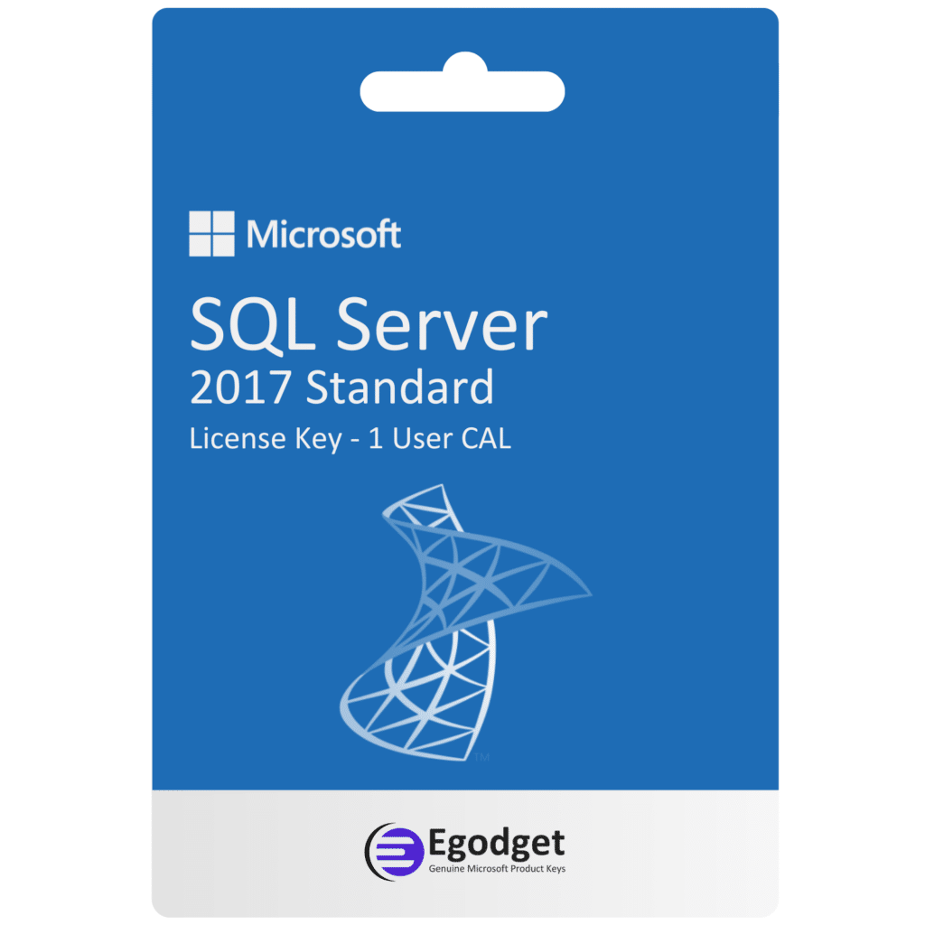 Microsoft SQL Server 2017 Standard 1 License CAL