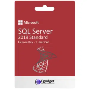 MS SQL Server 2019 Standard Edition | Lifetime License Key | Online Activation | 1 CAL