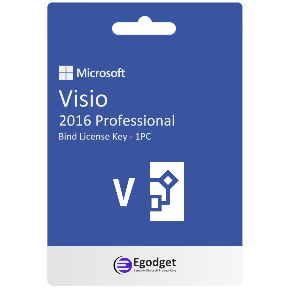 MS Visio 2016 Professional Product Key | Lifetime License Key | 32/64-bit | Bind