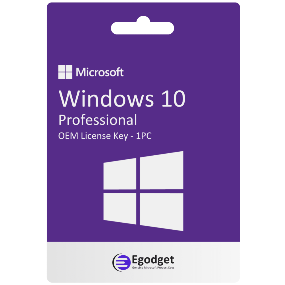 MS Windows 10 Professional Product Key | Online Activation | 32/64-bit | OEM