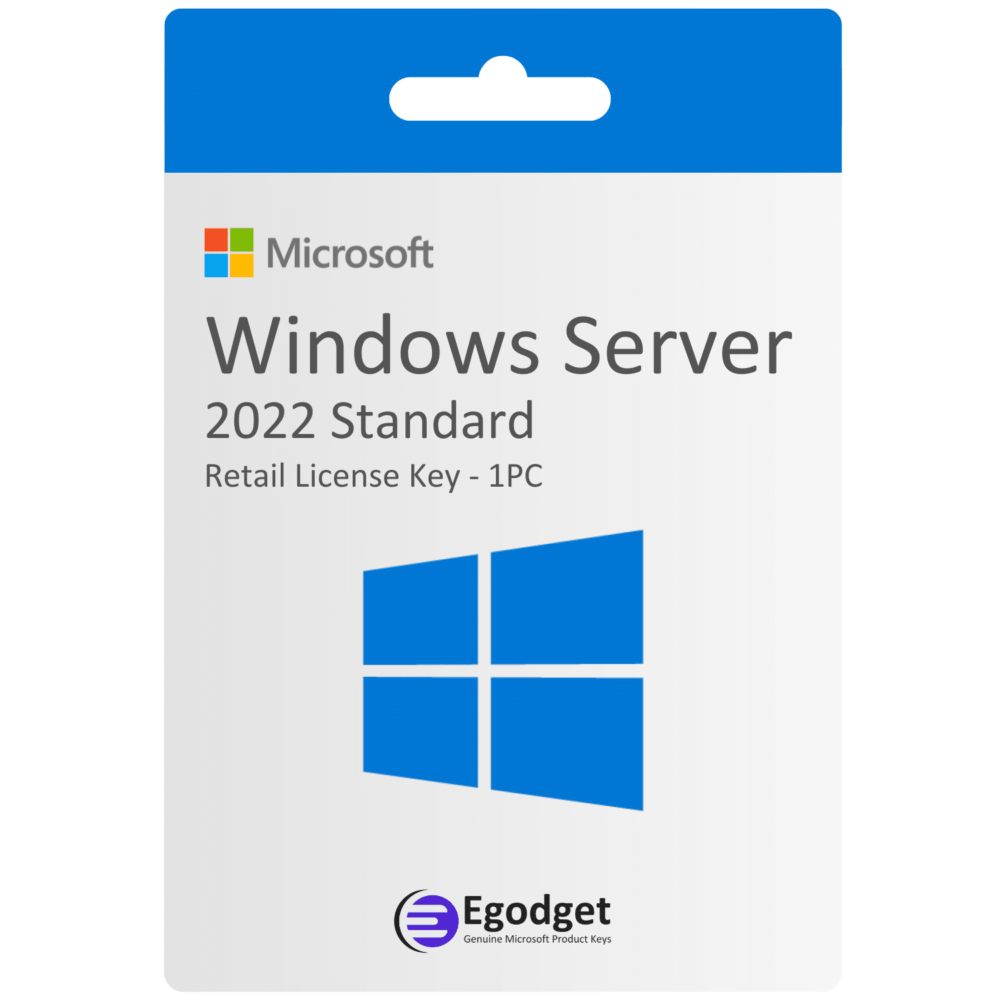 MS Windows Server 2022 Standard License Key | Online Activation | Global