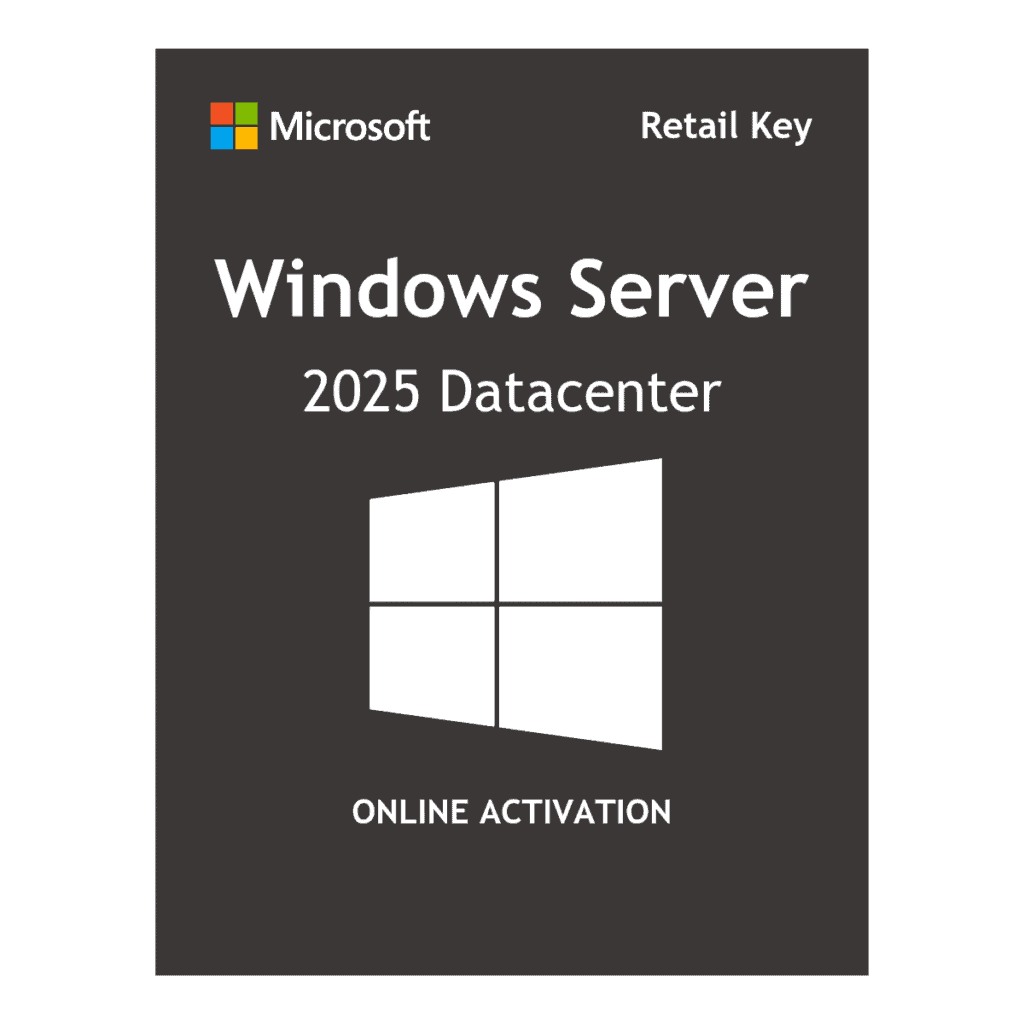 Microsoft Windows Server 2025 Datacenter License Key - 1 PC Lifetime Activation