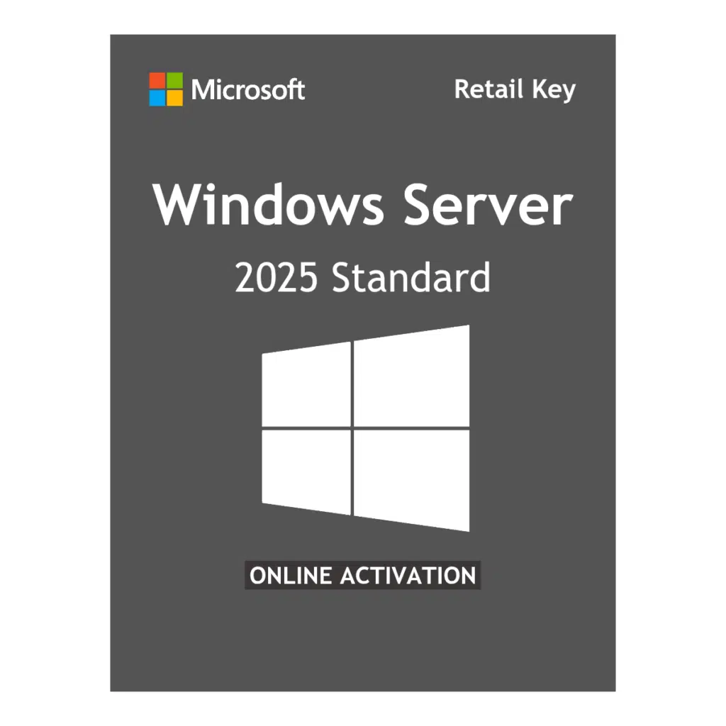 Microsoft Windows Server 2025 Standard License Key